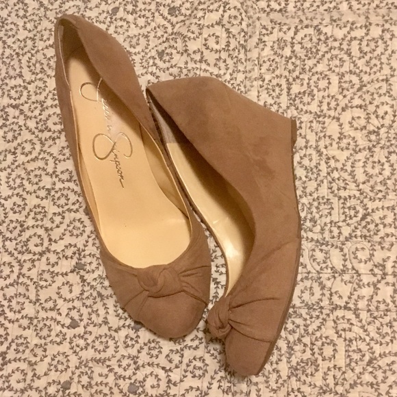 Jessica Simpson Shoes - HUGE SALE👠👠NWOT Jessica Simpson 4” Suede Wedges